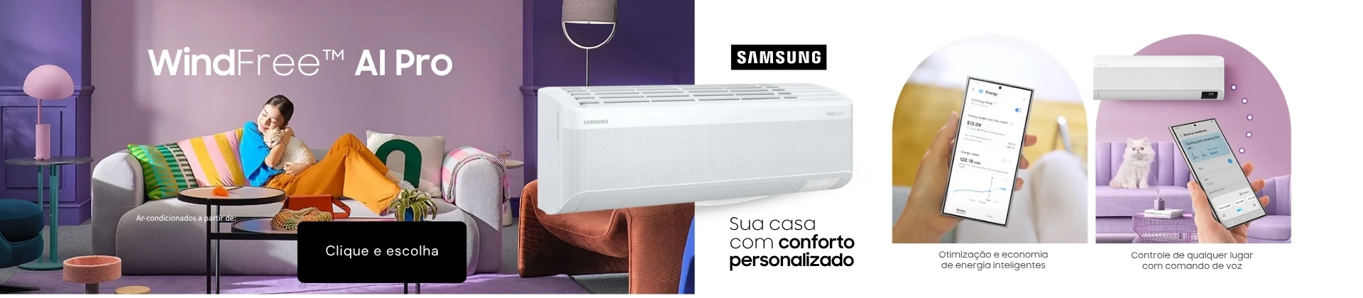 Conheça o Split WindFree AI Pro