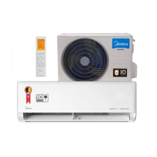 Ar Condicionado Split Inverter Midea AI Ecomaster 12000 BTUs Quente e Frio 220V 38EZVQA12M5 Ar Condicionado Split Inverter Midea AI Ecomaster 12000 BTUs Quente e Frio 220V 38EZVQA12M5