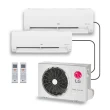Ar-Condicionado LG Dual Inverter Voice +AI Bi-Split 16.000 BTU (9.000+12.000 BTU) Frio 220V - S32Q16SA212