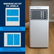 Ar-Condicionado Portátil Gallant 12000 BTUs Frio R32 127V (GAP12PCCA-BR127)