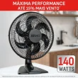 Ventilador Arno Mesa Essential 40cm 6 Pás 127V VE2E 2720018600