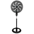 Ventilador de Coluna Britânia 170W 8 Pás 3 Velocidades Preto 110V